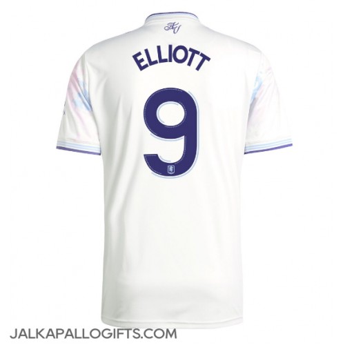 Aston Villa Harvey Elliott #9 Kolmaspaita 2025-26 Lyhythihainen Aston Villa Harvey Elliott #9 Kolmaspaita 2025-26 Lyhythihainen